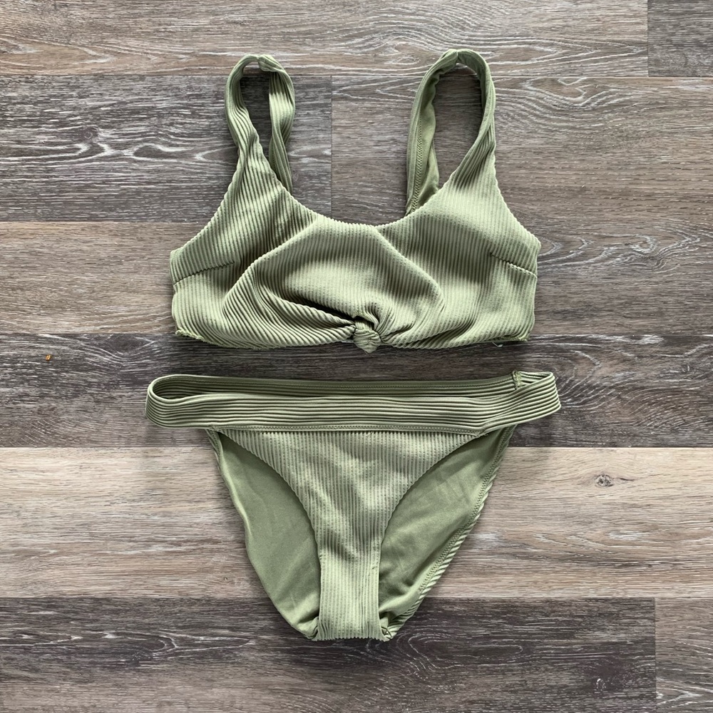 Olive Green Hollister Bikini